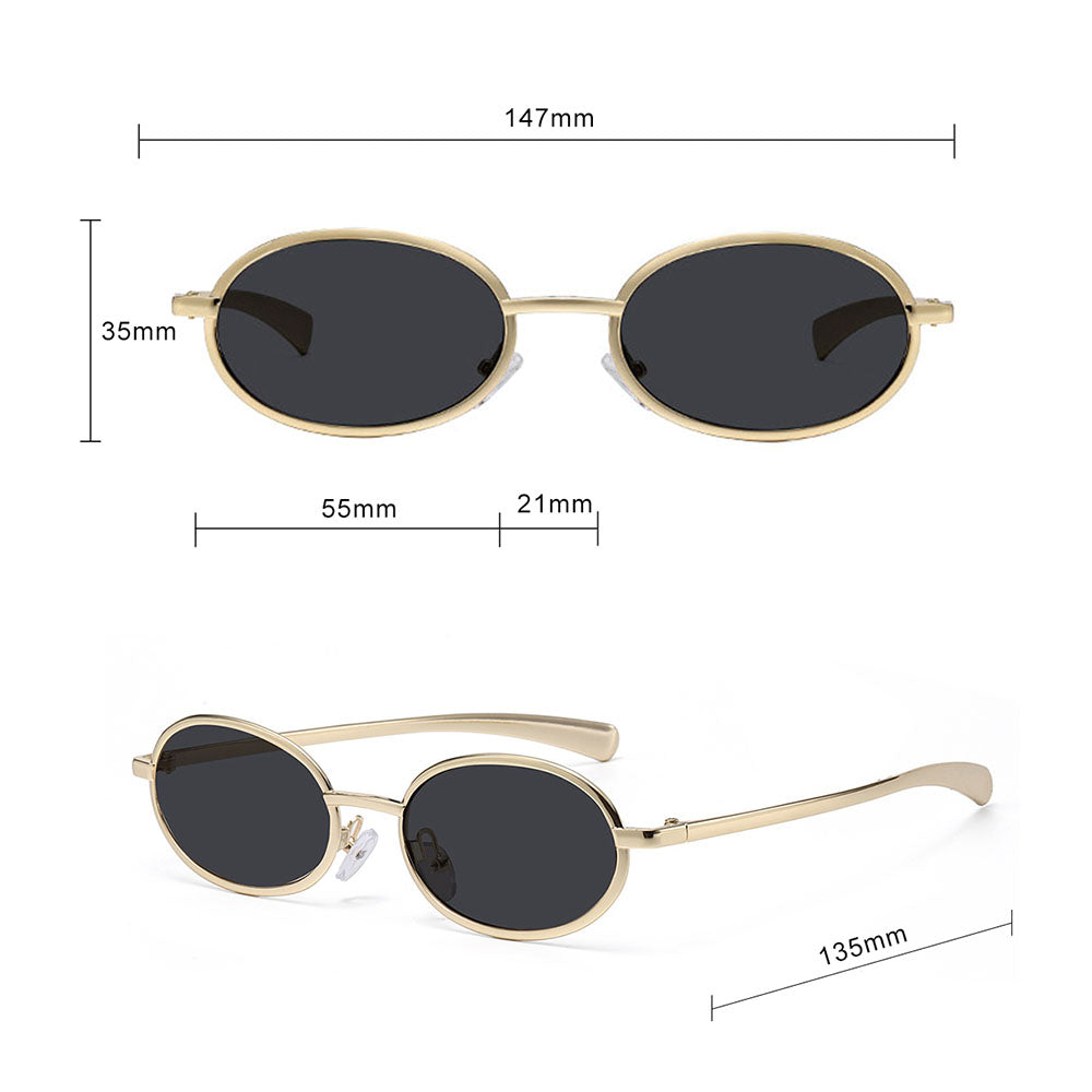 Occhiali da Sole Donna Techsuit 3220, Oro Nero
