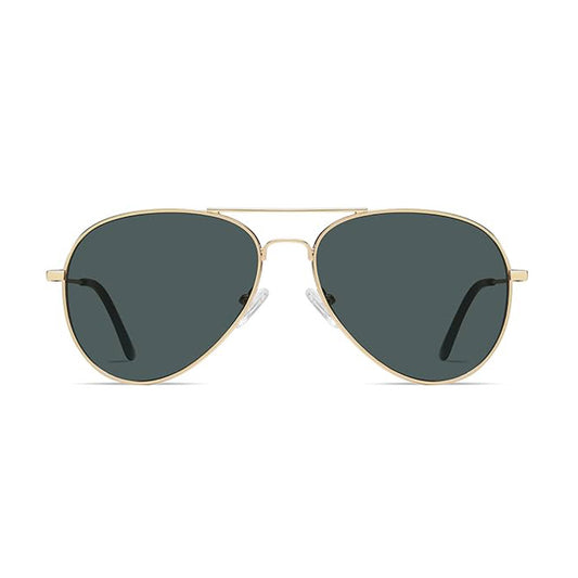 Unisex-Sonnenbrille Techsuit 3025, UV-Schutz, Gold-Grün