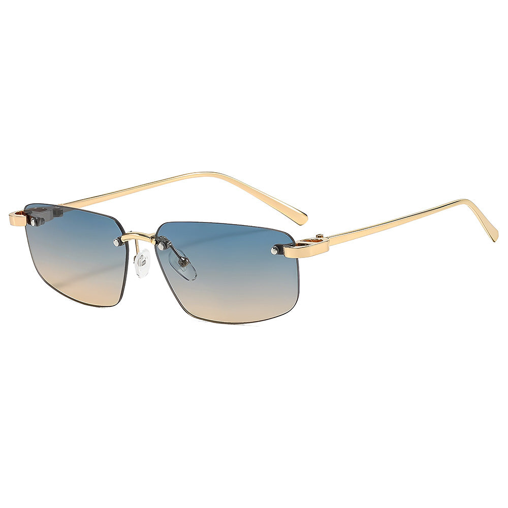 Occhiali da Sole Unisex Techsuit S098, Oro Blu Verde