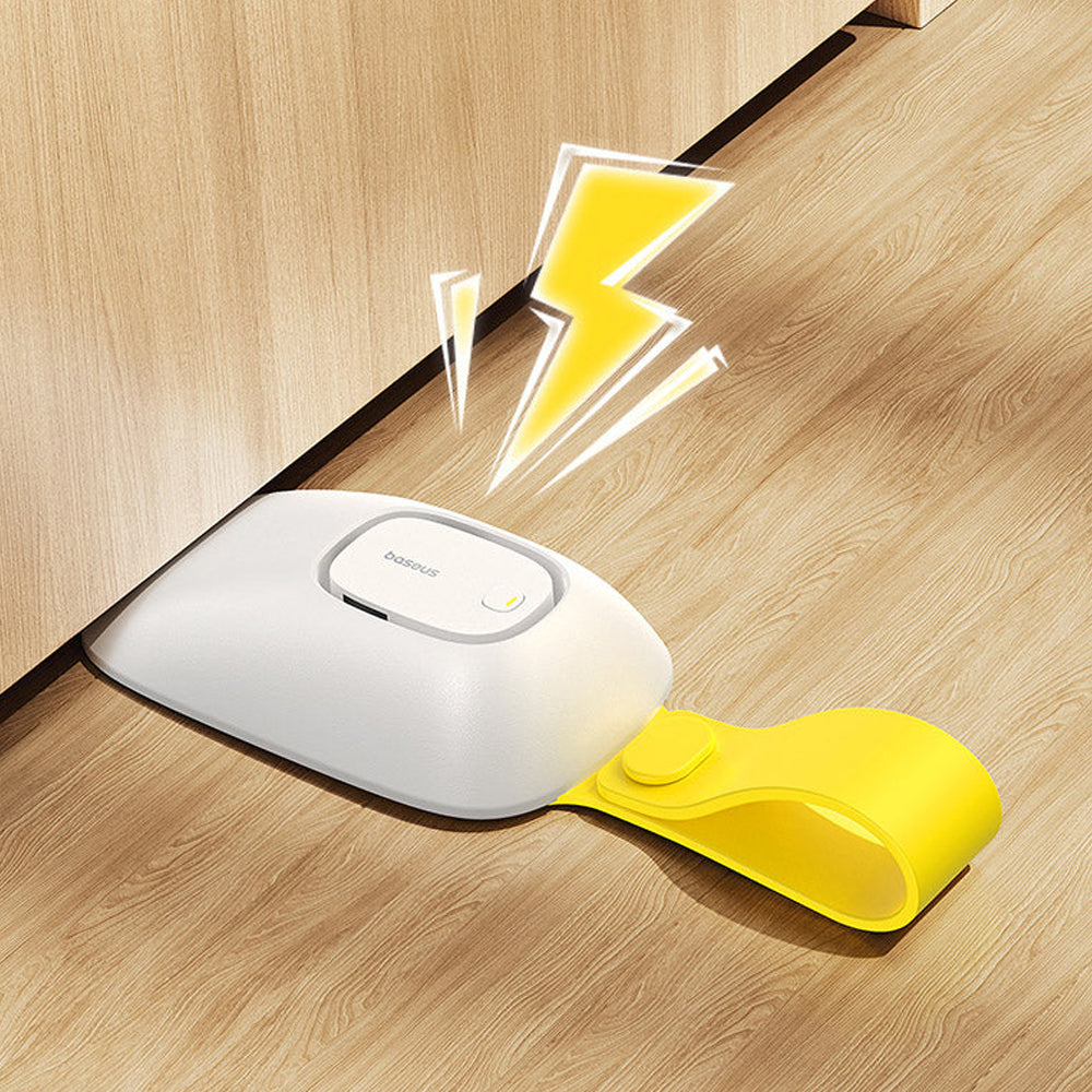 Fermoporta con Allarme Baseus Heyo, Bianco C30438700213-Z1