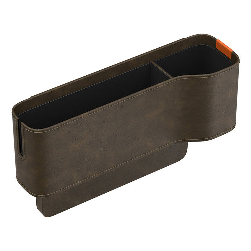 Organisateur Auto Baseus OrganizeFun pour l'espace entre la console et le siège, Marron C20256502001-00