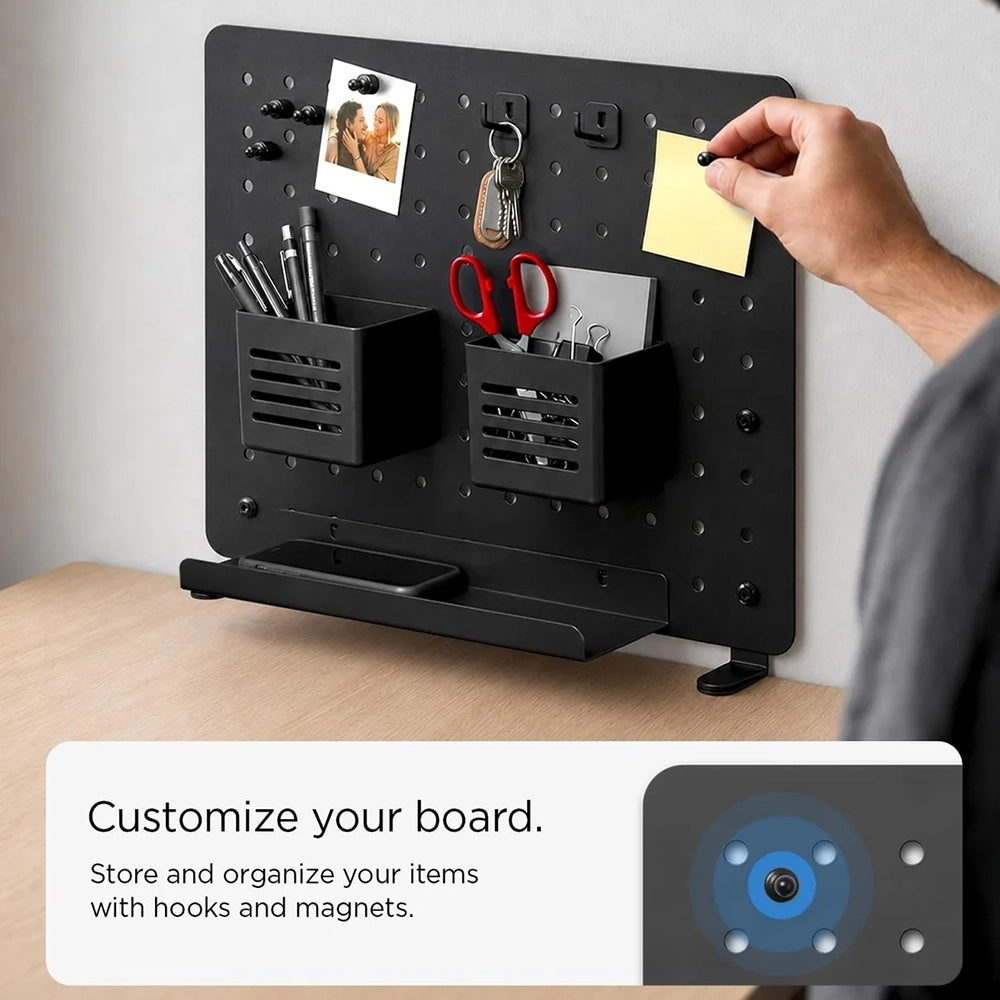 Spigen LD405 Metal Desk Organizer, Black AHP11400