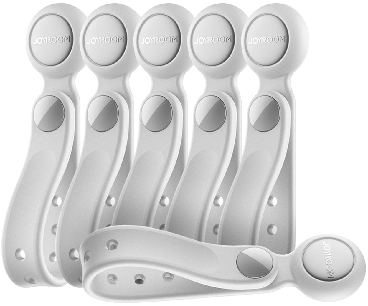 Kabelorganisator Joyroom JR-ZS422, Magnetisch, Set 6 Stück, Weiß