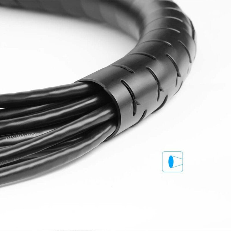 UGREEN LP121 Cable Organizer, 25mm, 3m, Black