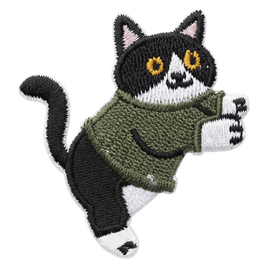 Patch / Toppa Tessile OEM Cat 2, Set 3 pezzi, Multicolore