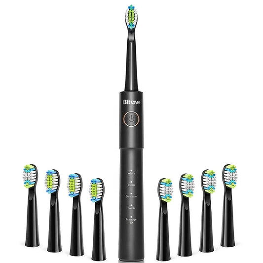 Brosse à dents électrique Bitvae E11, noire