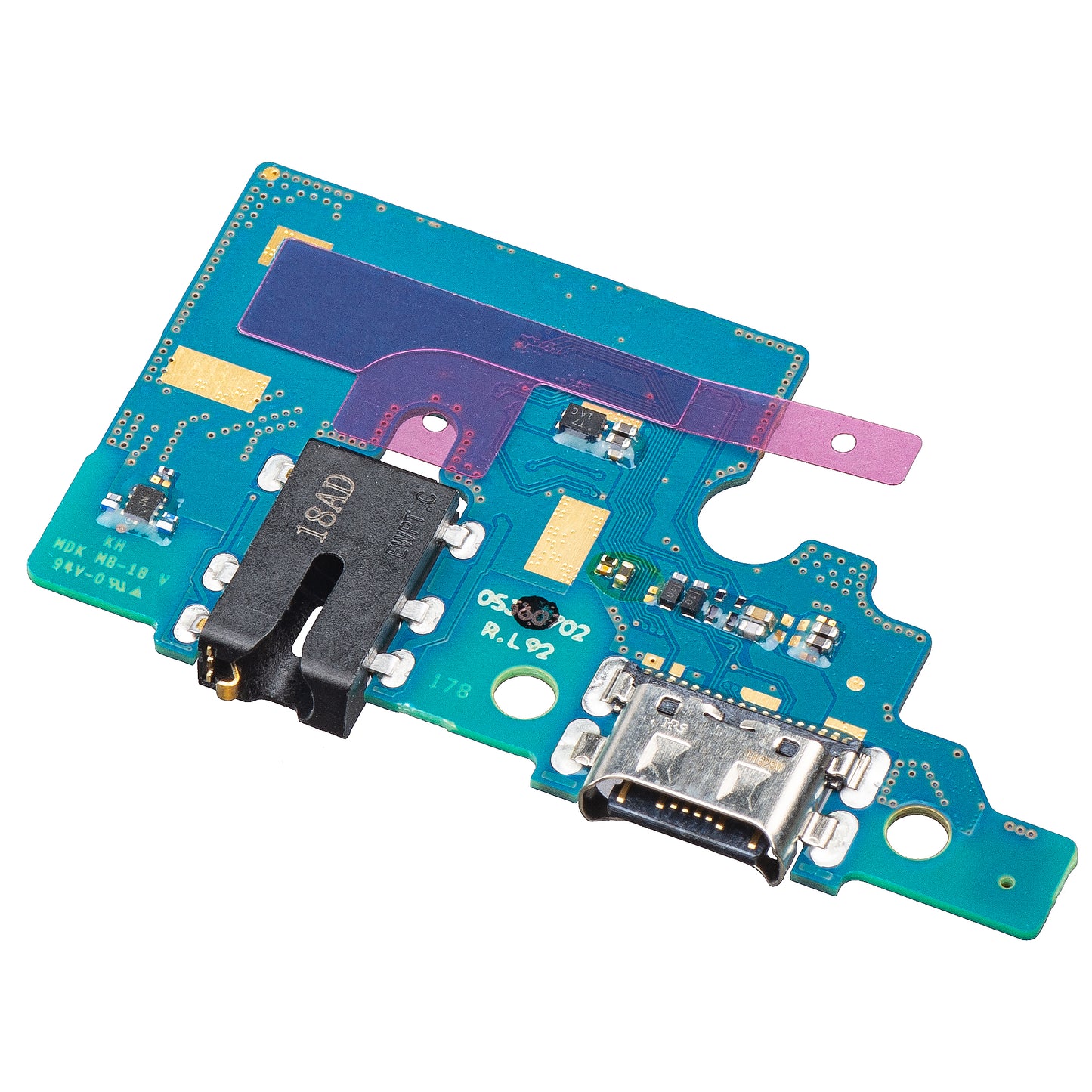 Ladebuchse / Audio / Mikrofon Platine für Samsung Galaxy A51 A515 | Service Pack