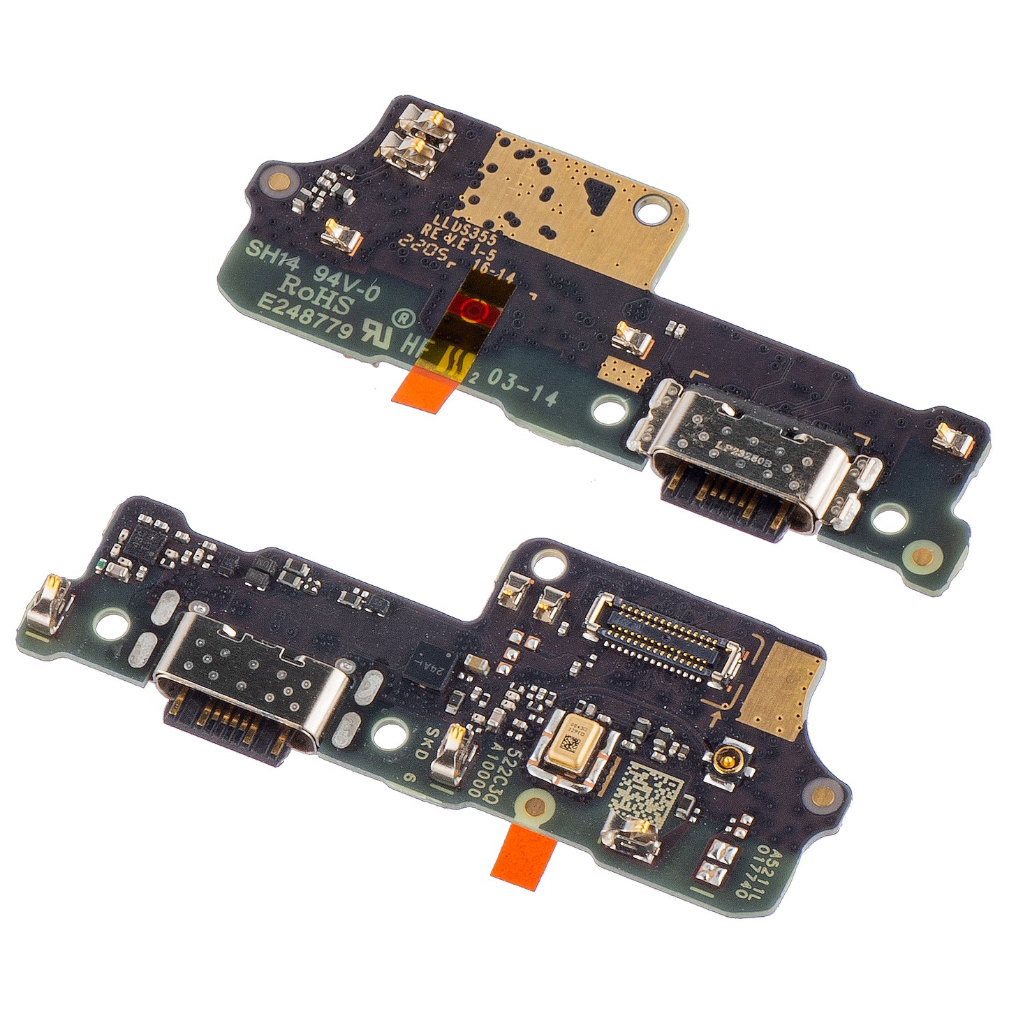 Ladeanschlussplatine - Mikrofon Xiaomi Redmi 10C