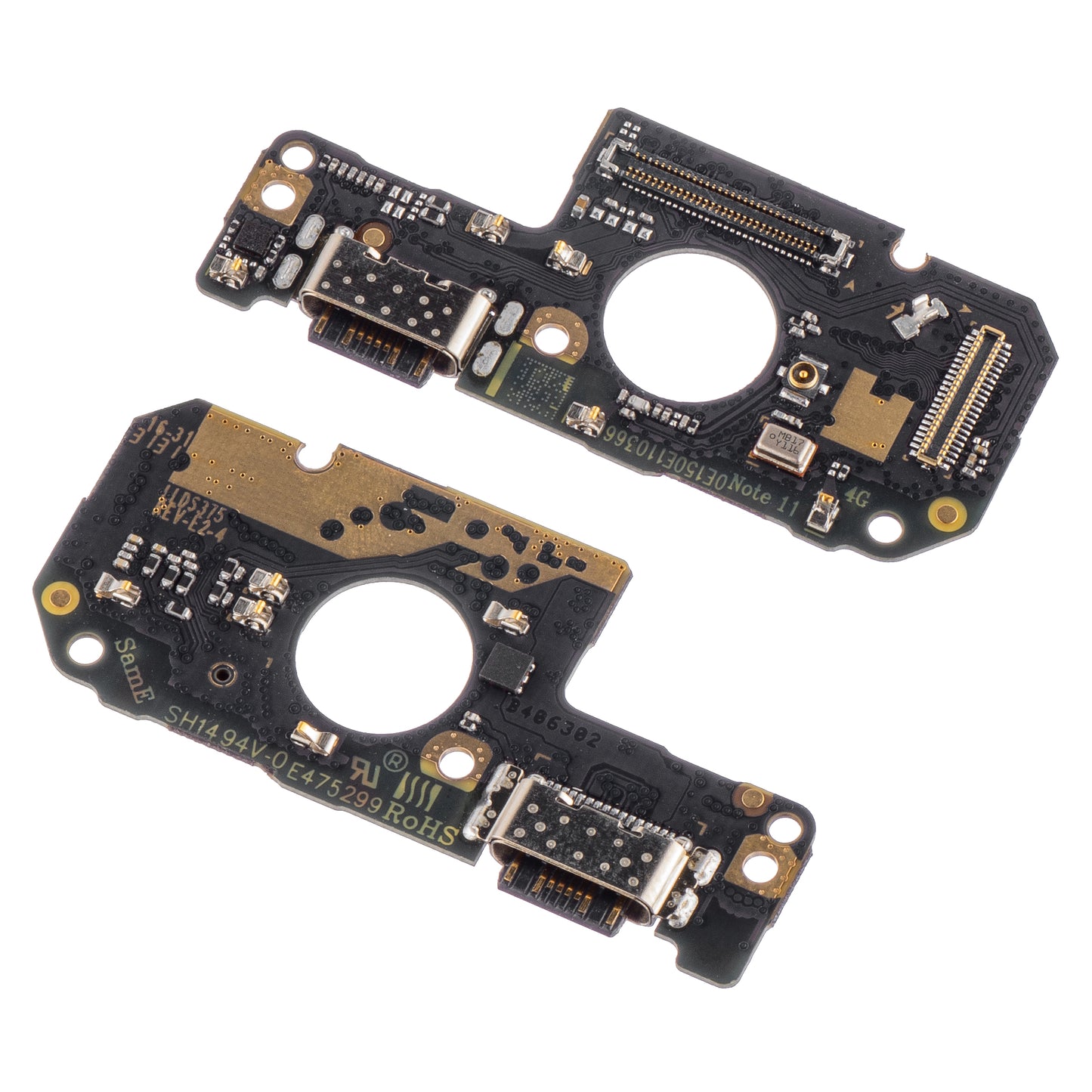 Carte avec Connecteur de Charge - Microphone Xiaomi Redmi Note 11S / Note 11
