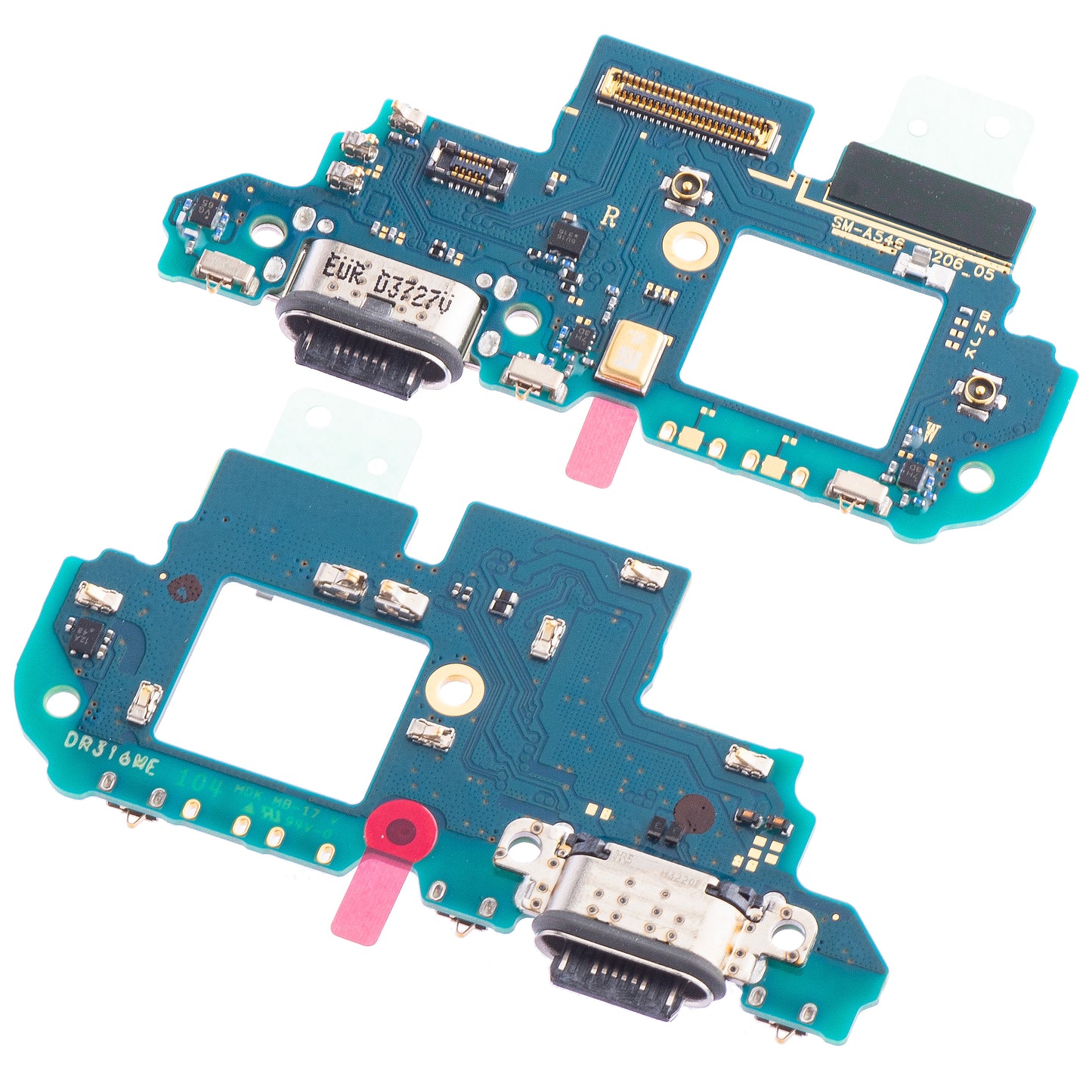 Ladeanschlussplatine - Mikrofon Samsung Galaxy A54 5G A546, Service Pack GH96-15666A