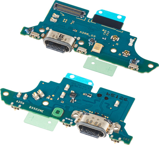 Scheda con Connettore di Ricarica - Microfono Samsung Galaxy A26 A266, Service Pack GH96-19386A