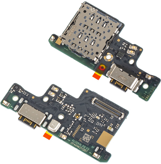 Carte avec Connecteur de Charge - Microphone - Module Lecteur SIM Xiaomi Redmi Note 14 4G, Service Pack 5600020000700