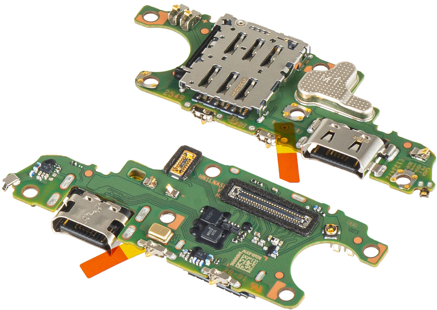 Carte avec Connecteur de Charge - Microphone - Module Lecteur SIM Honor 600e / 600 Lite, Service Pack 0235ASVM