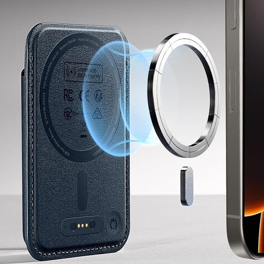 Magsafe Geldbörse, ESR, Classic Geo, Marineblau