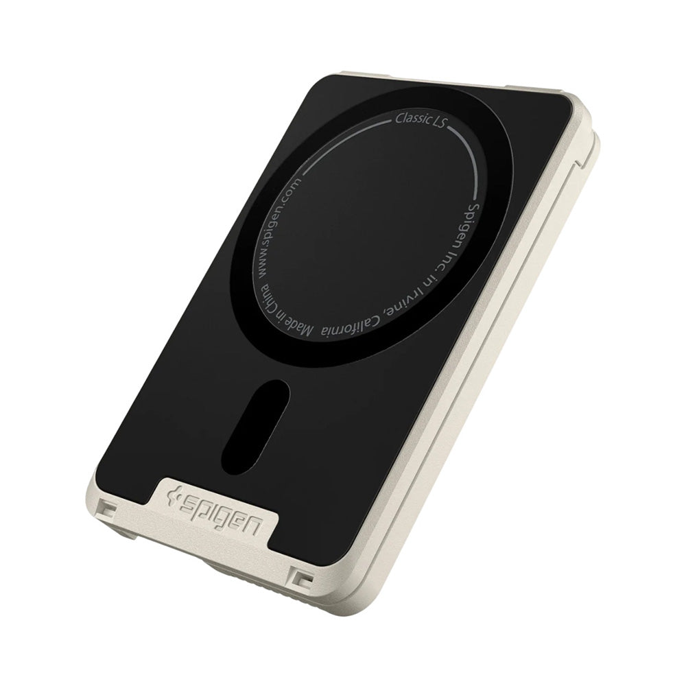Portafoglio MagSafe, Spigen, Classic LS, Beige AFA10949