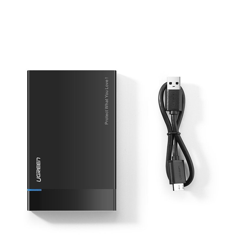 Rack UGREEN US221 pour HDD / SSD SATA 2.5 pouces, USB 3.2, Noir