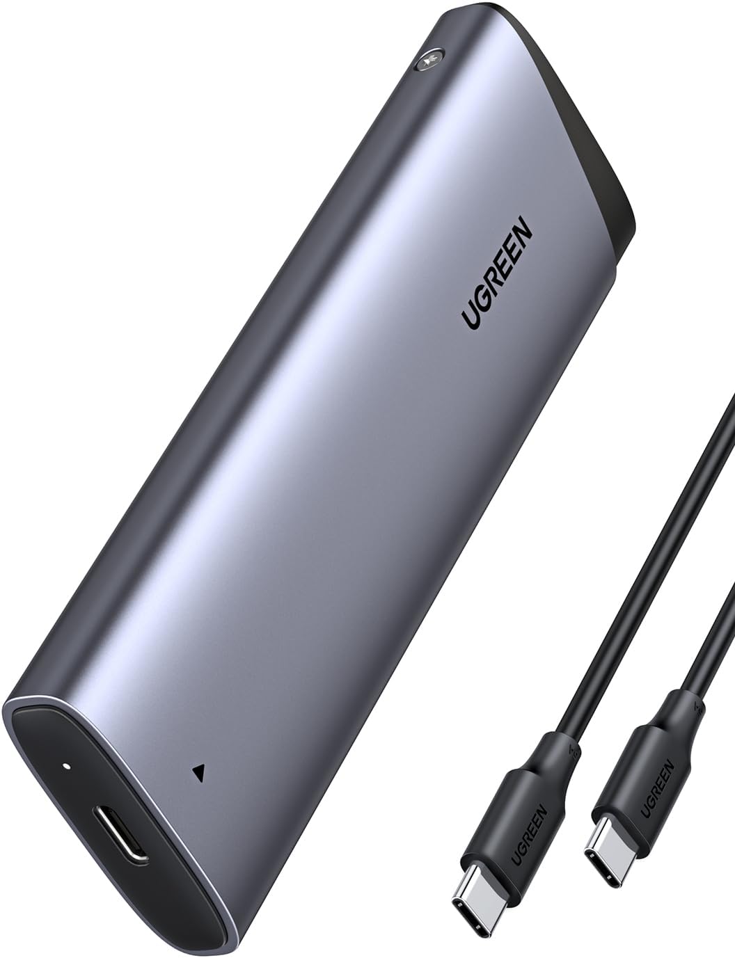 UGREEN CM767 Rack für M.2 NVMe SSD, Grau