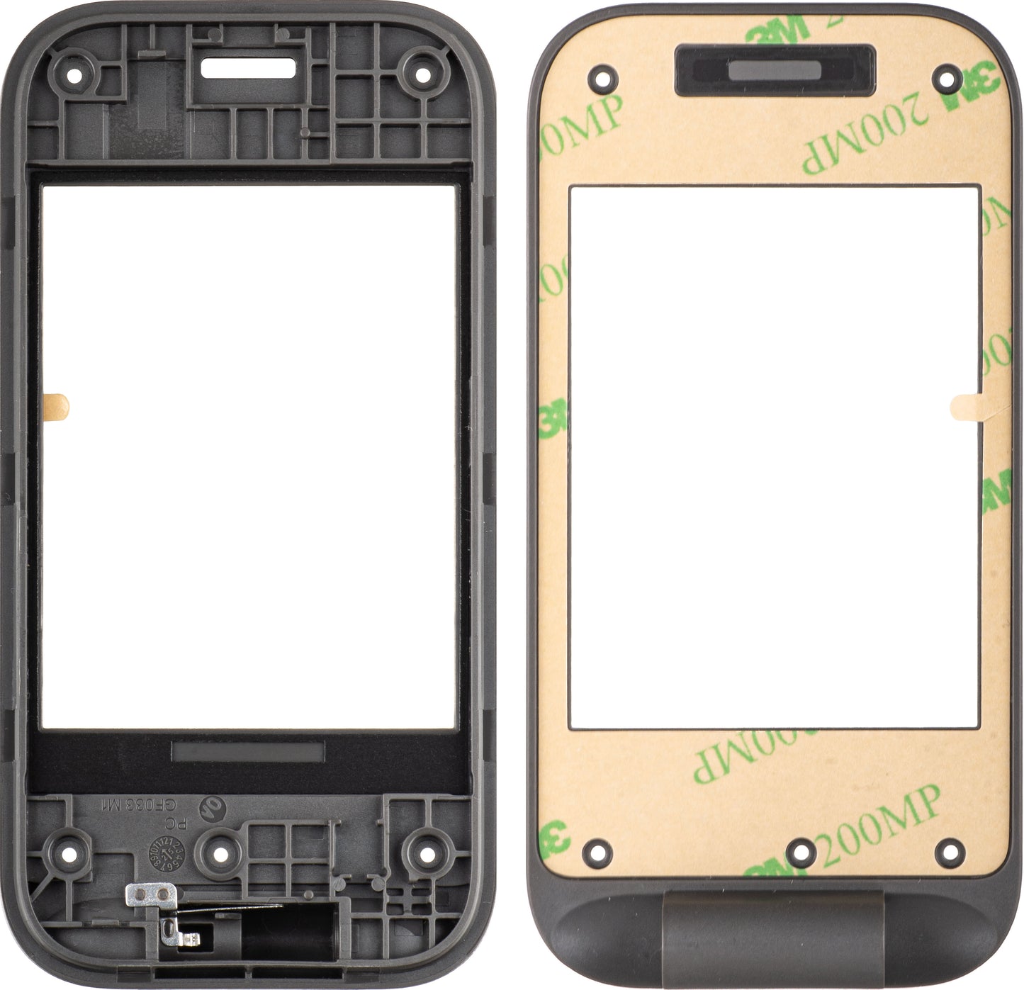 Coque B Shell pour HMD 2660 Flip, Noir