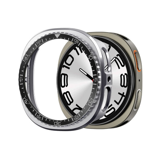 Spigen Tune Pro Diver Schutzrahmen für Samsung Galaxy Watch8 44mm, Schwarz