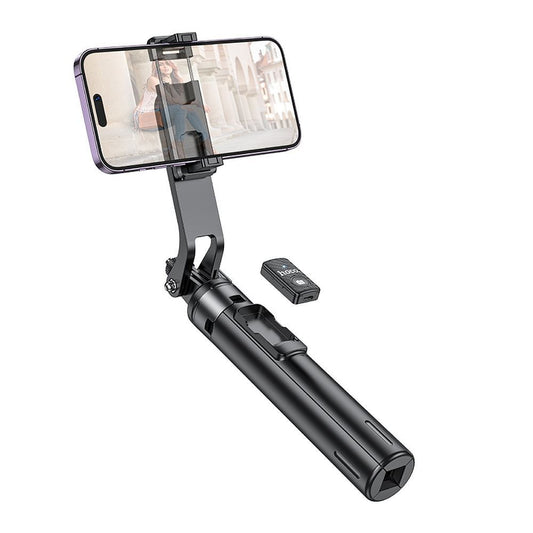 Bastone selfie Bluetooth HOCO K21, universale, nero