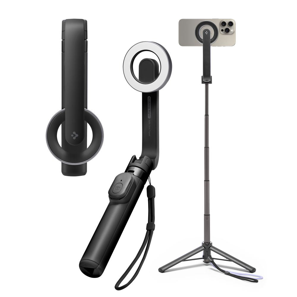 Selfie Stick Bluetooth Spigen S571W, Universale, Nero