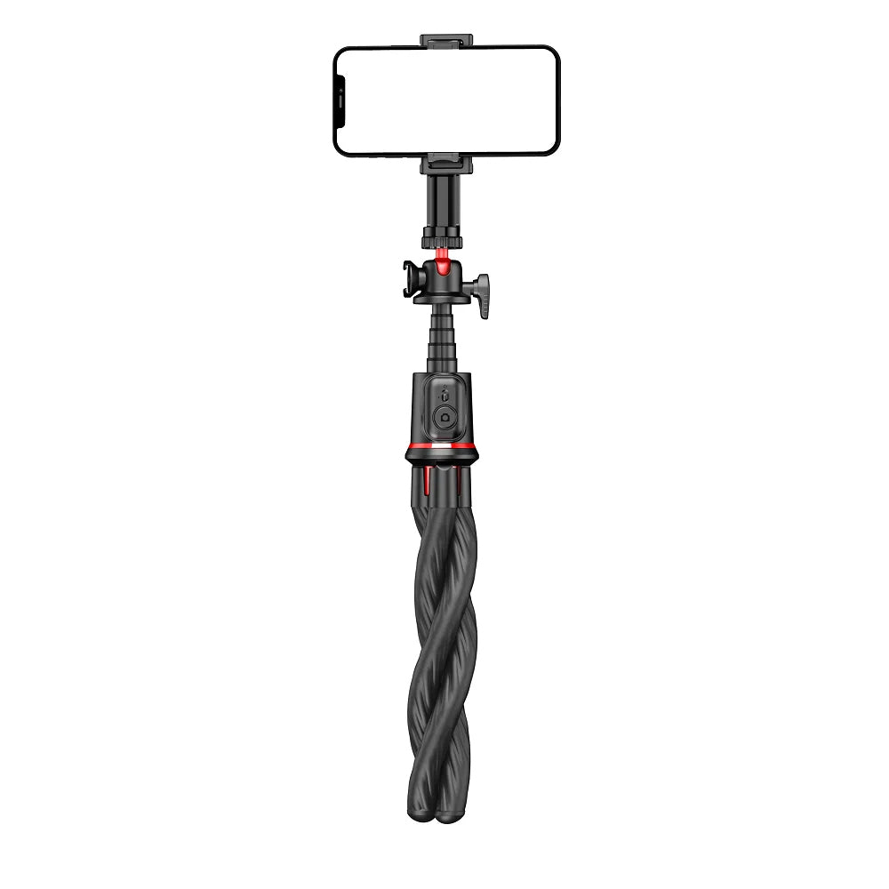 Selfie Stick Bluetooth Techsuit C03, Universale, Nero