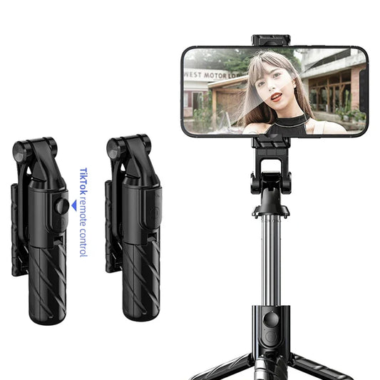 Selfie Stick Bluetooth Techsuit K03, Universel, Noir