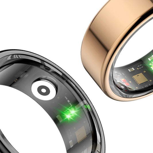 Smart Ring Techsuit R02, Taglia 11, Rosa Dorato