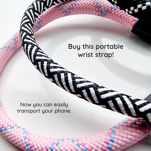 Telefonkordel Techsuit RWS2-03, Schwarz