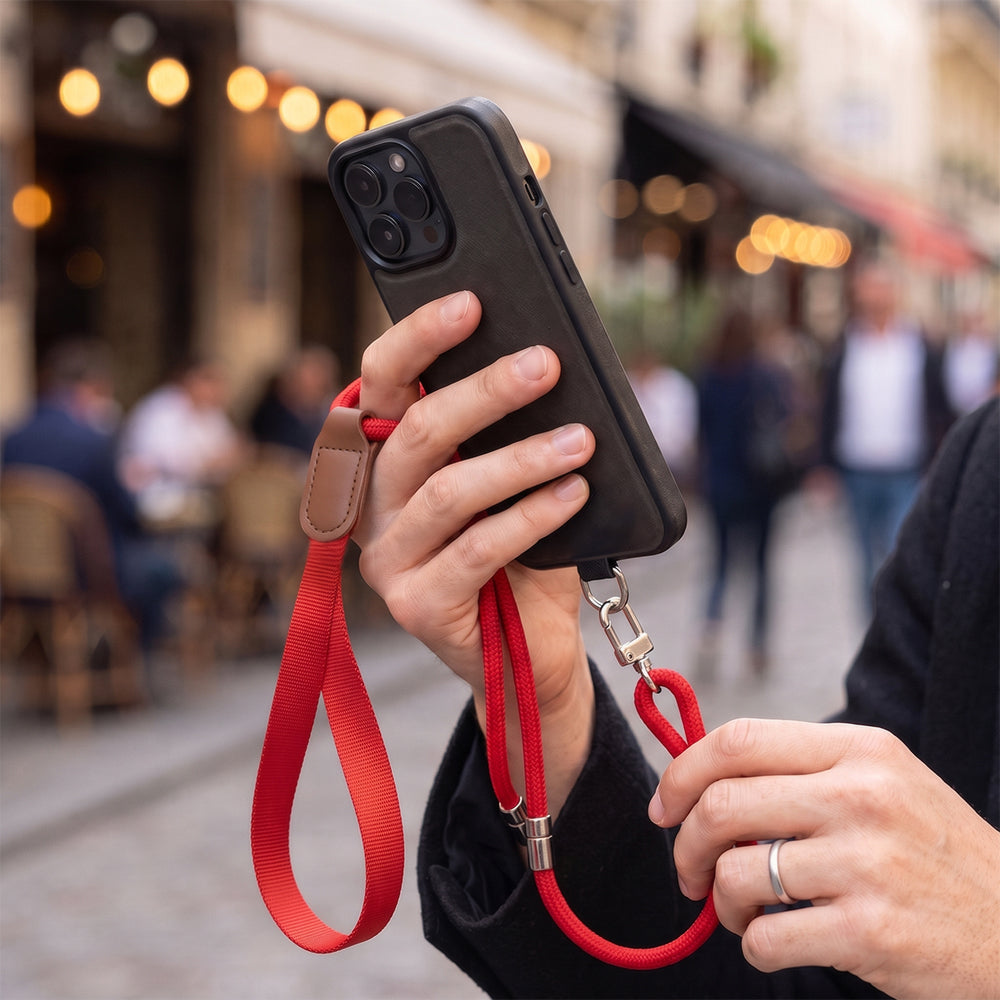 Cordon de téléphone Techsuit UrbanLoop TLN2C, crème