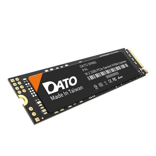 Solid State Drive (SSD) Dato DP800, NVME M.2 2280, PCIe, 512GB, Nero DP800SSD-512GB