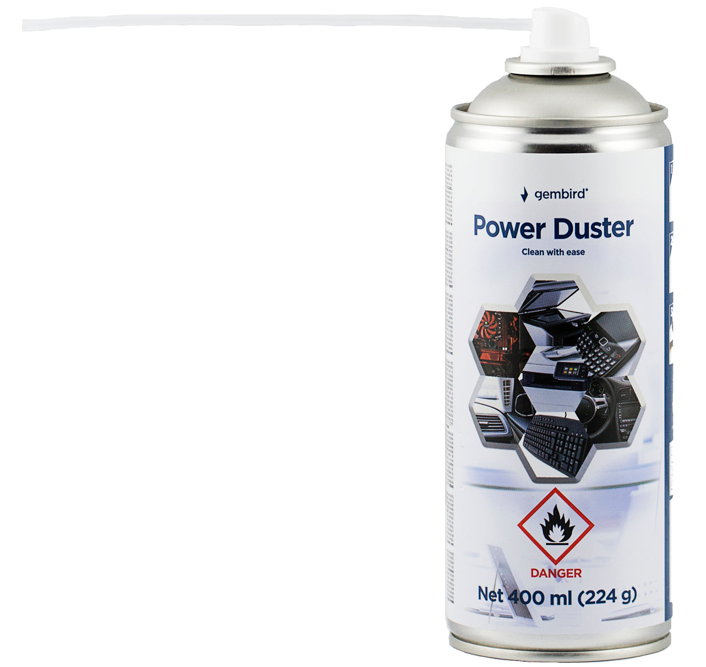 Spray Aria Compressa Gembird, 400ml CK-CAD-FL400-01