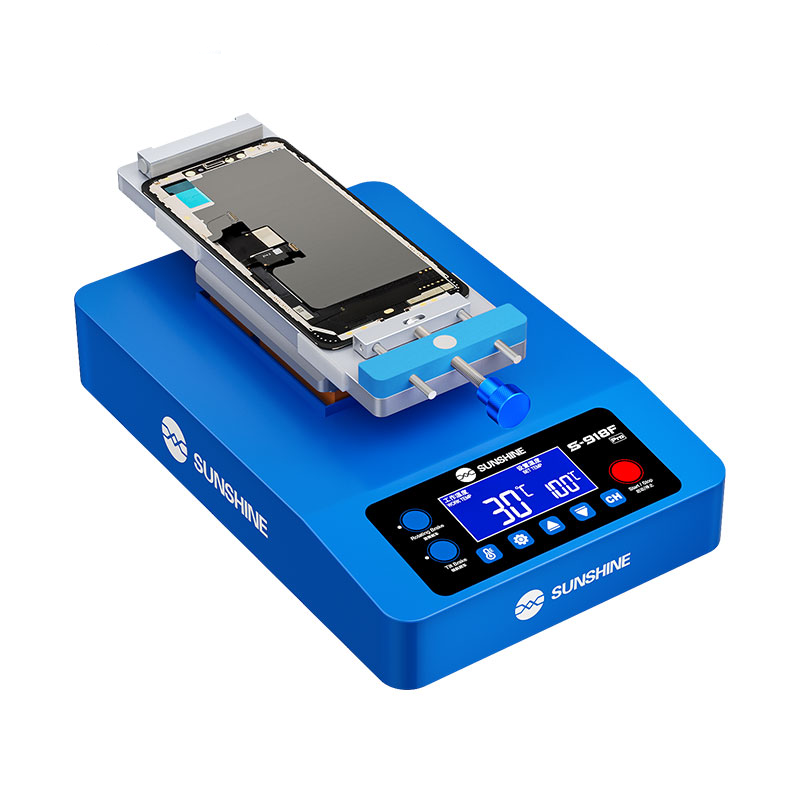 Touchscreen-Display-Trennstation Sunshine S-918F Pro, Blau