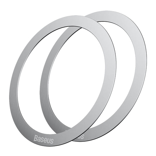 Adesivo metallico Baseus Halo Series, set di 2 pezzi, argento PCCH000012