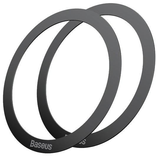 Adesivo metallico Baseus serie Halo, set 2 pezzi, nero PCCH000001