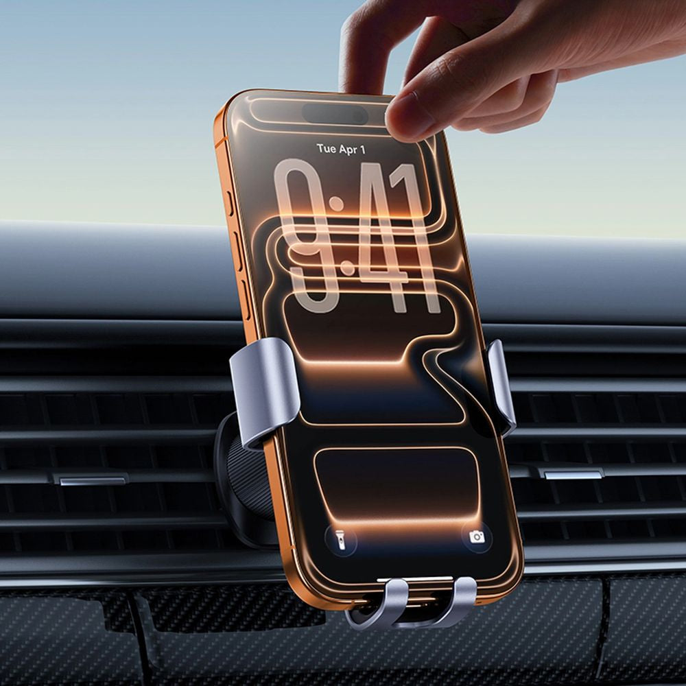 Support Auto Baseus Metal Age Gravity, Universel, Noir C40478701123-00