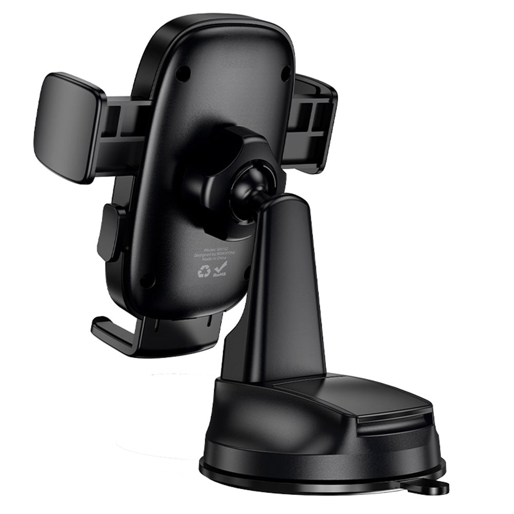 Supporto Auto Borofone BH132 Follower, 4.5 pollici - 7 pollici, Nero