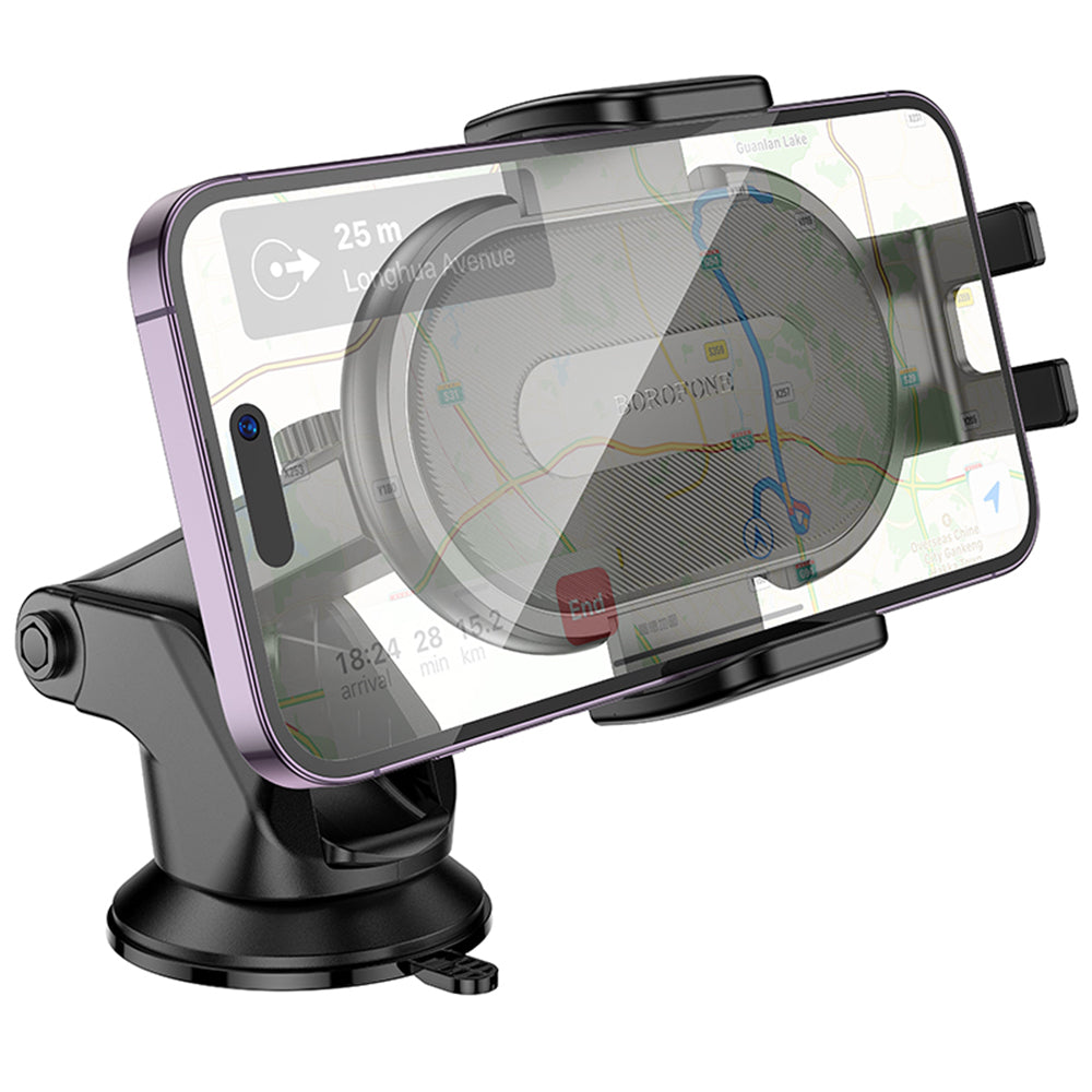 Supporto Auto Borofone BH134 Rio, 4.5inch - 7inch, Nero