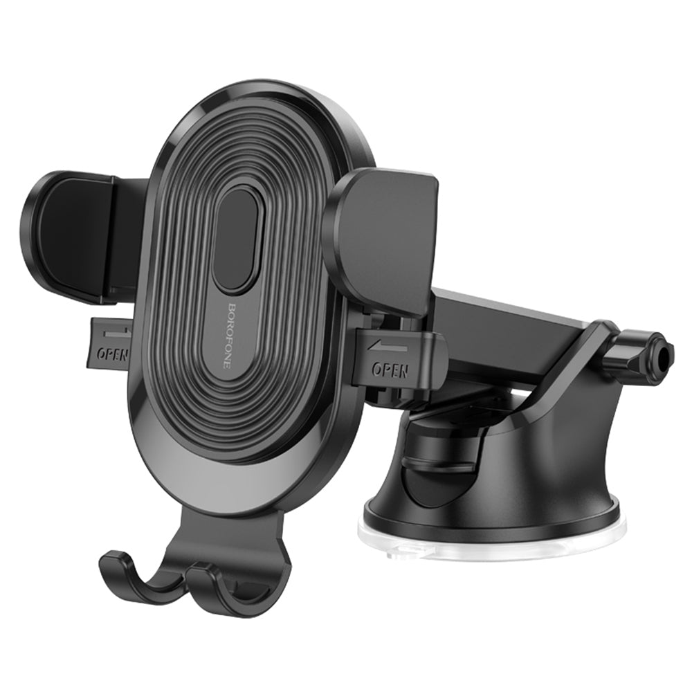 Borofone BH85 Experience Car Holder, 4.7inch - 7inch, Black