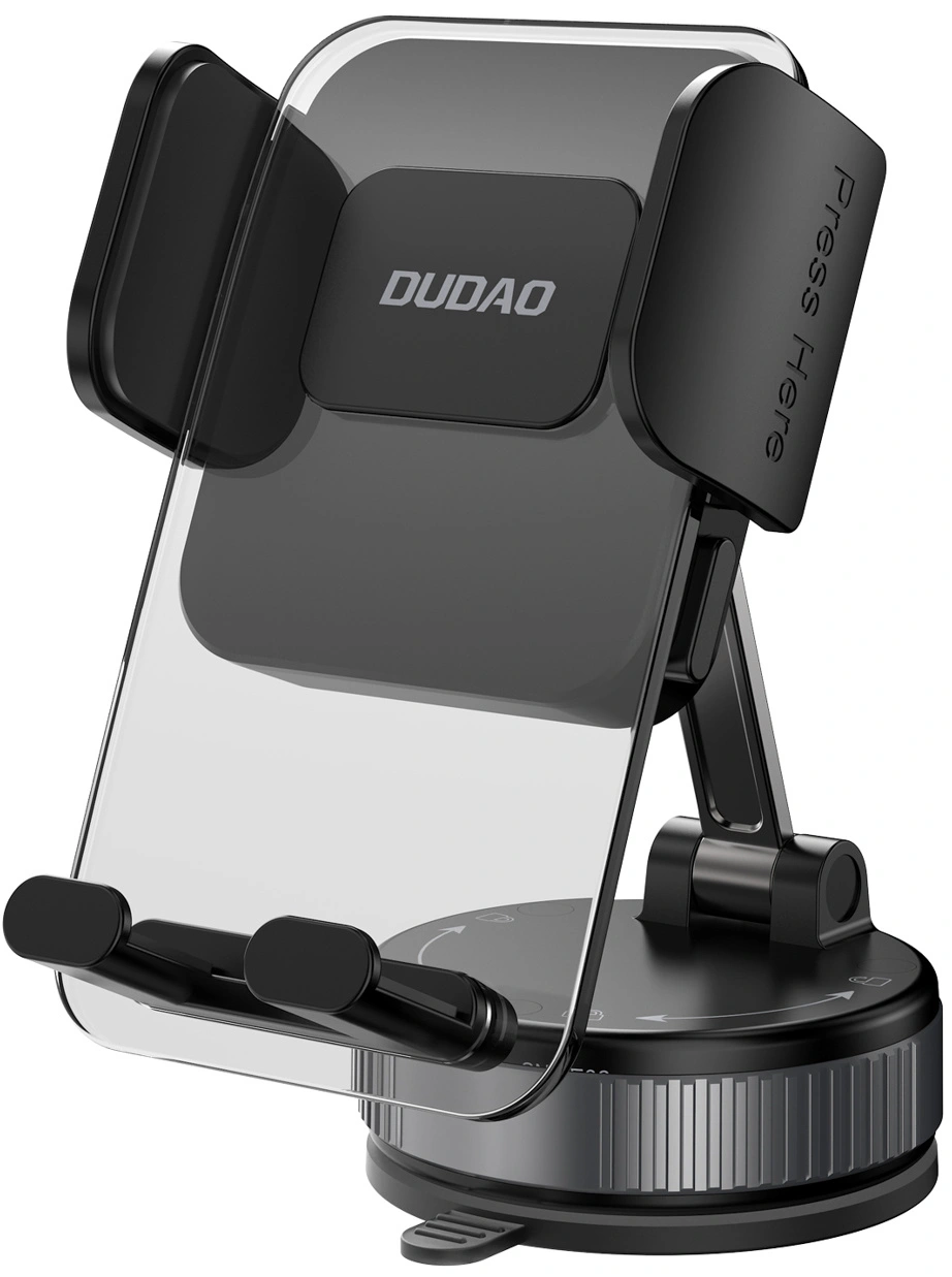 Support Auto Dudao F24Plus, Universel, Noir