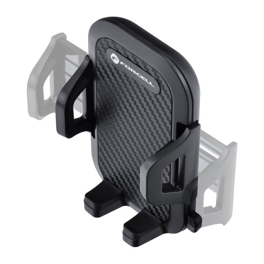 Autohalterung Forcell Carbonhalterung A151, 62mm - 95mm, Schwarz
