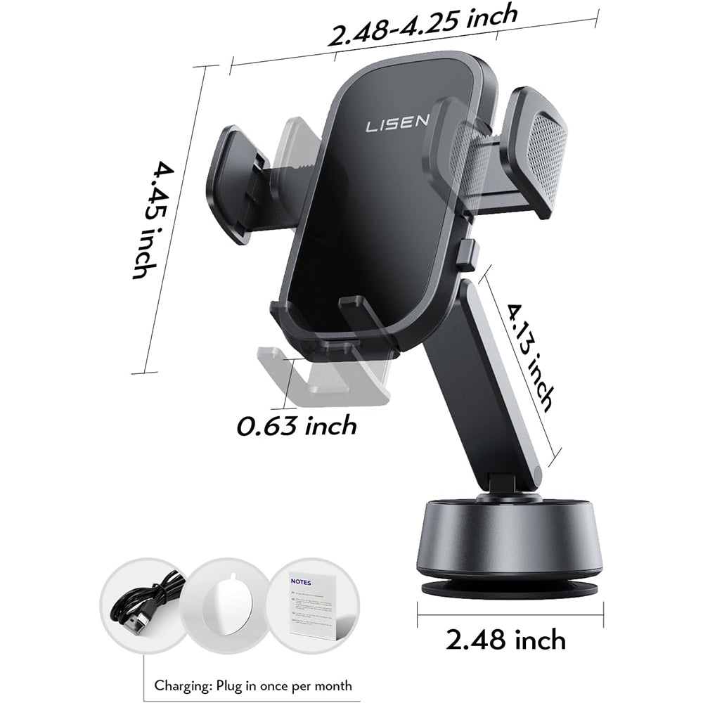 Supporto Auto Lisen A680, Universale, Nero YL0225010007
