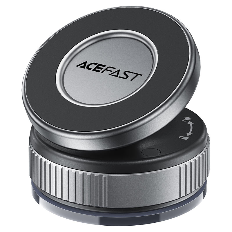 Supporto Auto Magnetico Acefast E27, Universale, Grigio