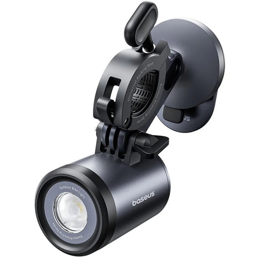Support Vélo avec Lampe Torche Baseus PrimeTrip, Universel, Noir C12569000121-00