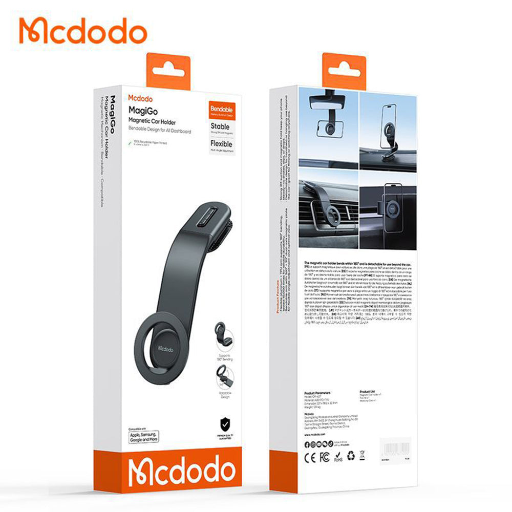 Support Auto Magnétique McDodo CM-6270, Universel, Noir