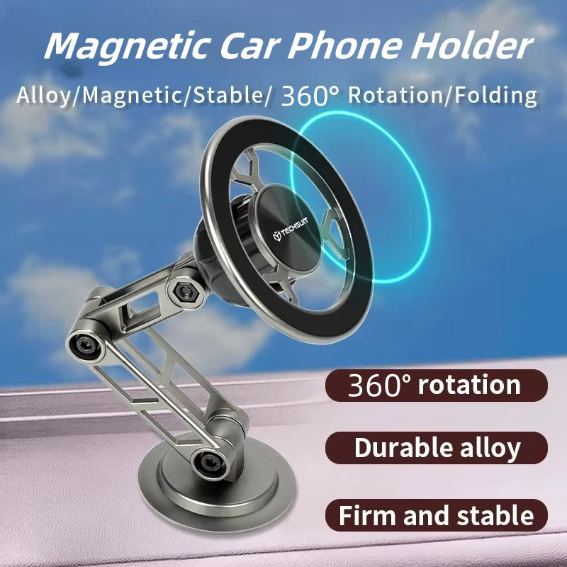 Support Auto Magnétique Techsuit S14, Universel, Gris