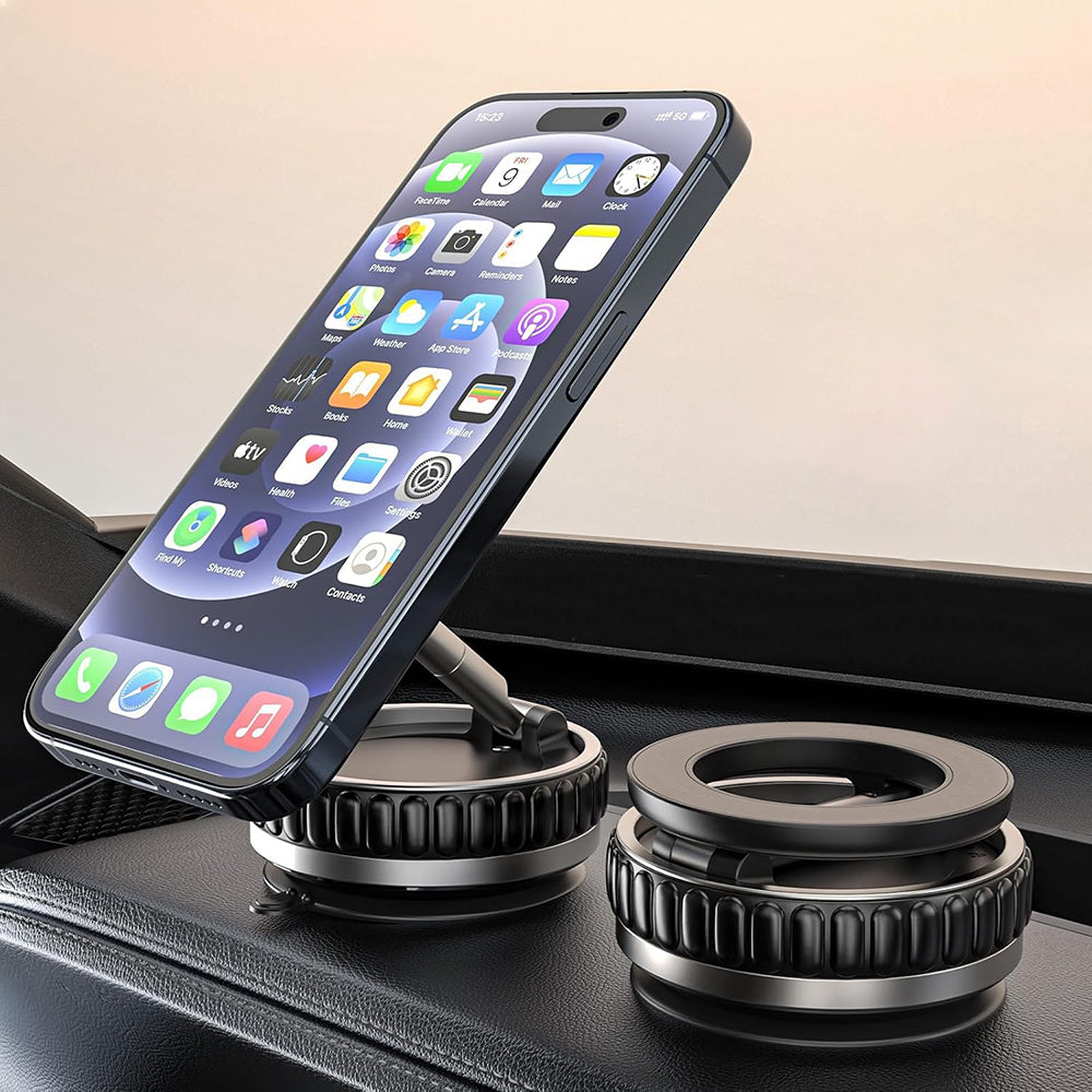 Supporto Auto Magnetico Techsuit S15, Universale, Nero