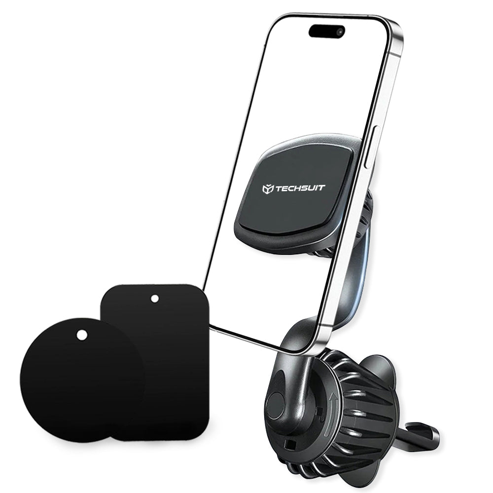 Magnetische Autohalterung Techsuit S3, Universal, Schwarz