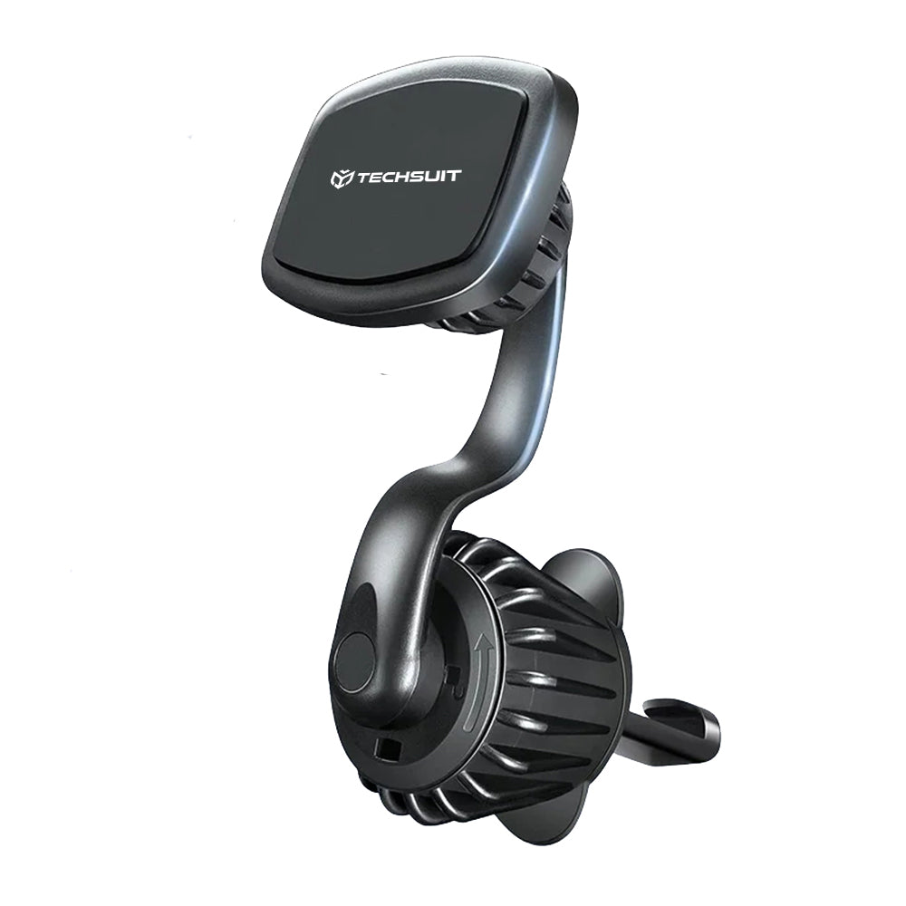 Magnetische Autohalterung Techsuit S3, Universal, Schwarz
