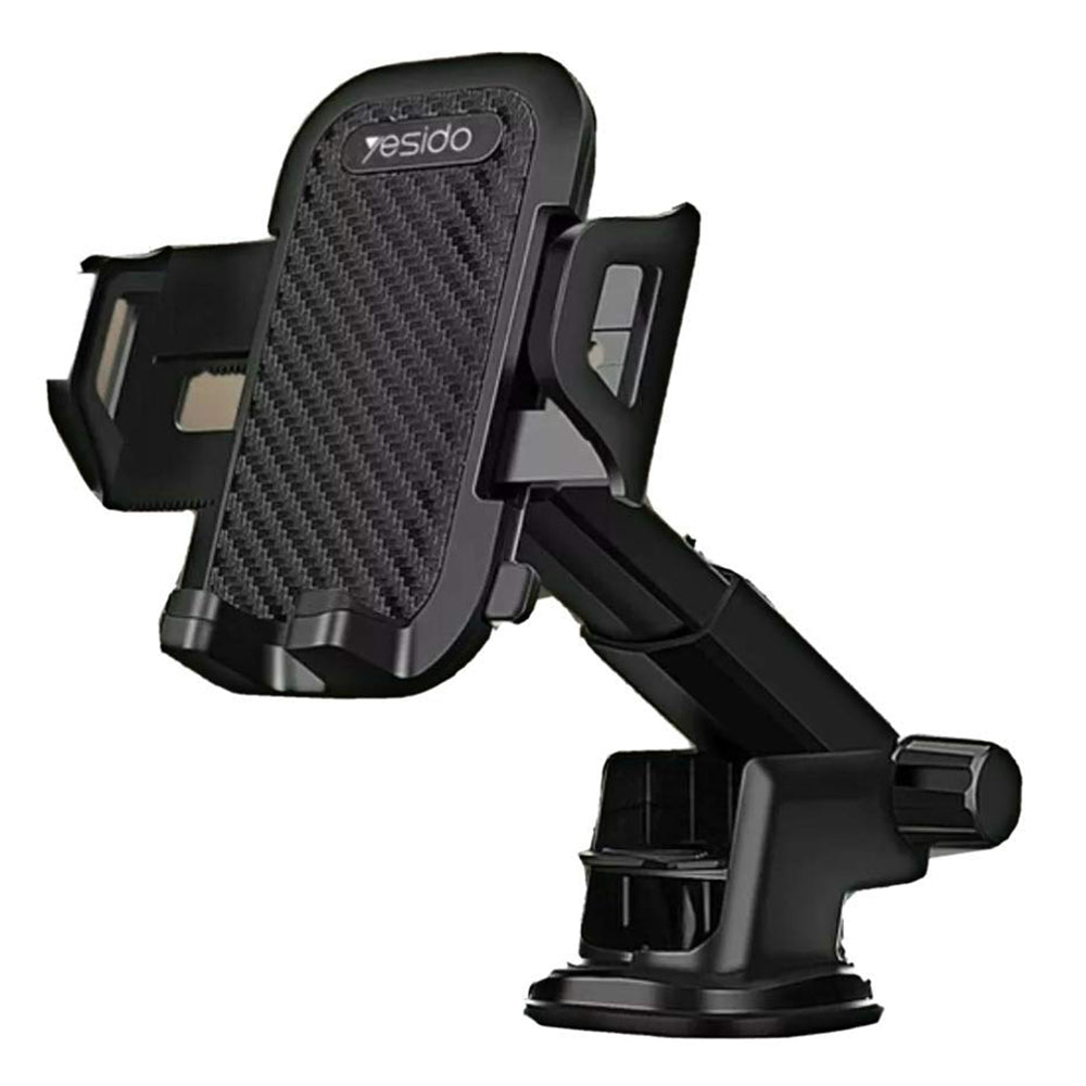 Support Auto Yesido C23, 3.8 pouces - 6.4 pouces, Noir